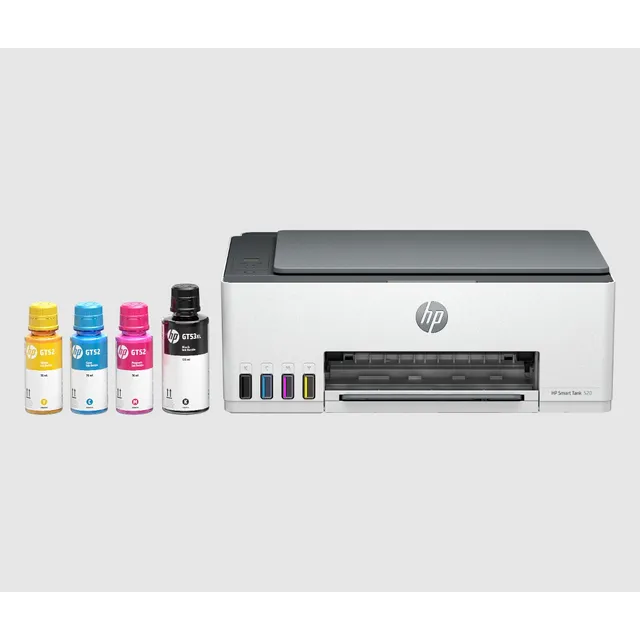 Multifuncional Hp Smart Tank 520 Tinta Continua Color