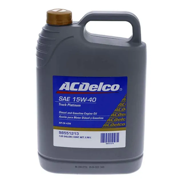 Aceite 15w40 Galon Dies Acedel Acdelco 98551213
