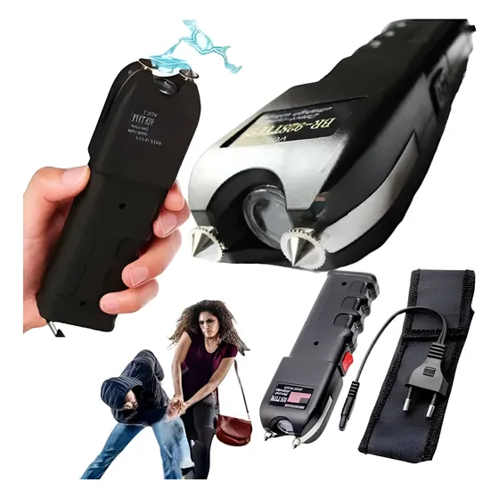 Lanterna Tática Taser Defesa Choq 979.000w - A Mais Potente