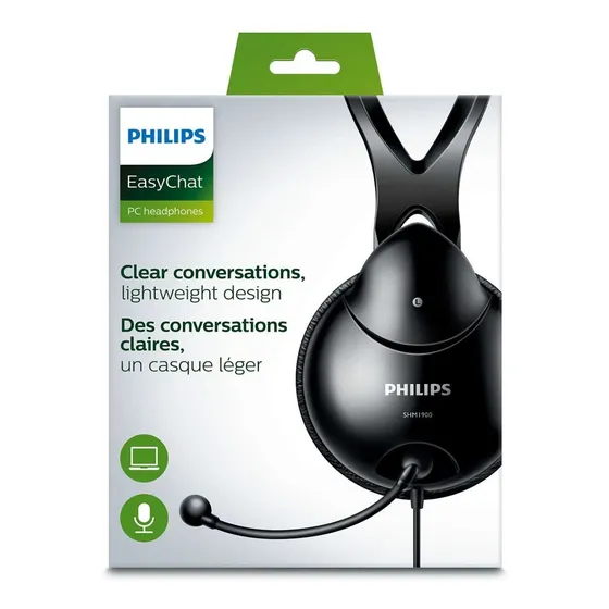 Audifono Con Microfono Para Laptop Pc Shm1900 Philips 