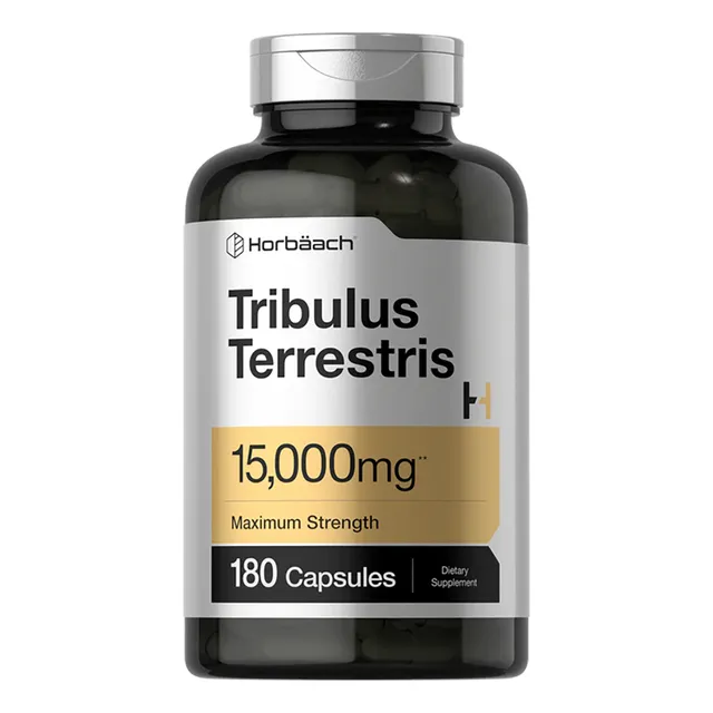 Horbaach Tribulus Terrestris 15000 Mg 180 Caps Max Fuerza