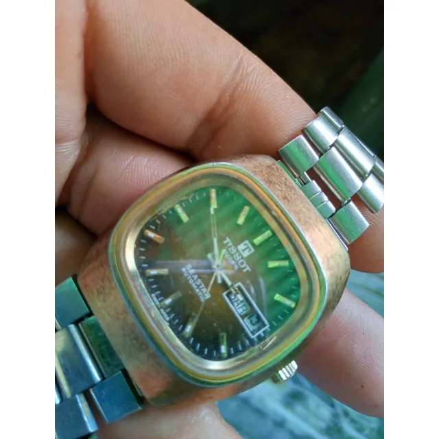 Reloj Tissot Seastar Automático Antiguo De Colección 