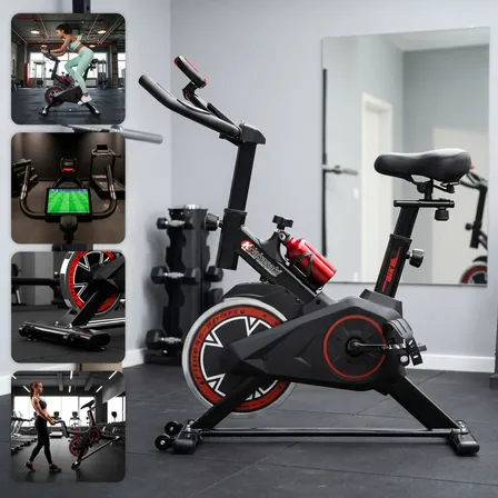 Bicicleta Ergométrica Para Exercicio Academia E Casa Fitness Preto %v