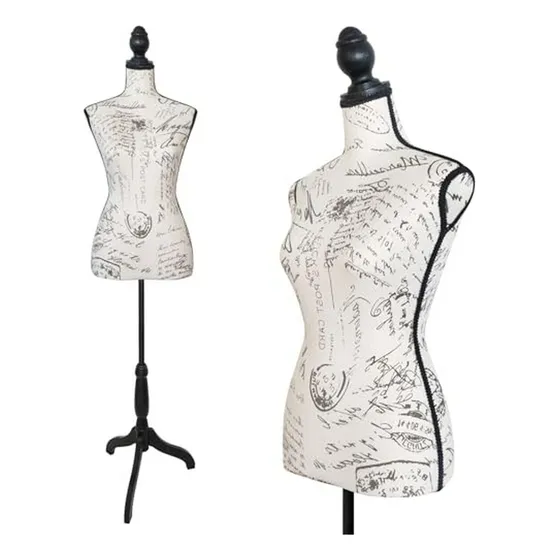 Maniquí De Costura Ajustable Con Base Trípode - Pulgadas