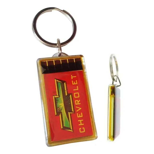 Llavero Con Pantalla Lcd Solar Rotulado Emblema Chevrolet
