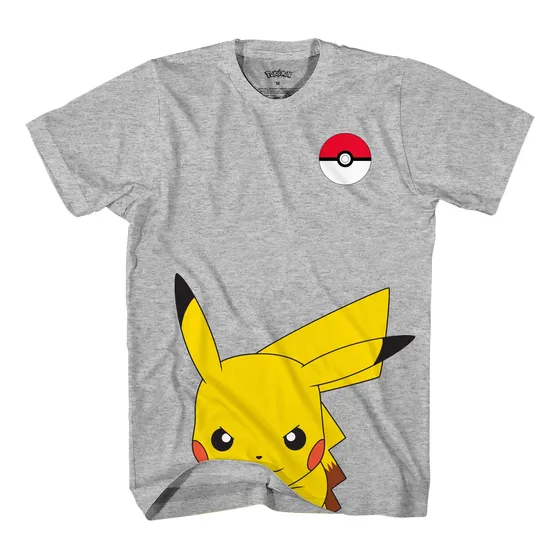 Playera Unisex Con Diseño De Pikachu De Pokemon Para Niños
