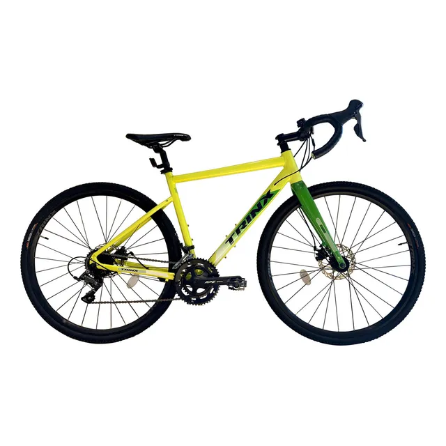 Bicicleta Trinx Climber 2.0 Ruta Color Amarillo Tamaño Del Cuadro L