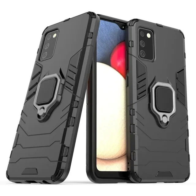 Capa 4em1 Anti Impacto Anel 360 Samsung Galaxy A02s Sm-a025f