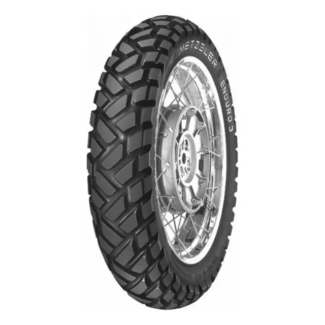 Neumático trasero Metzeler enduro de 3 usos 110/90-17 con cámara