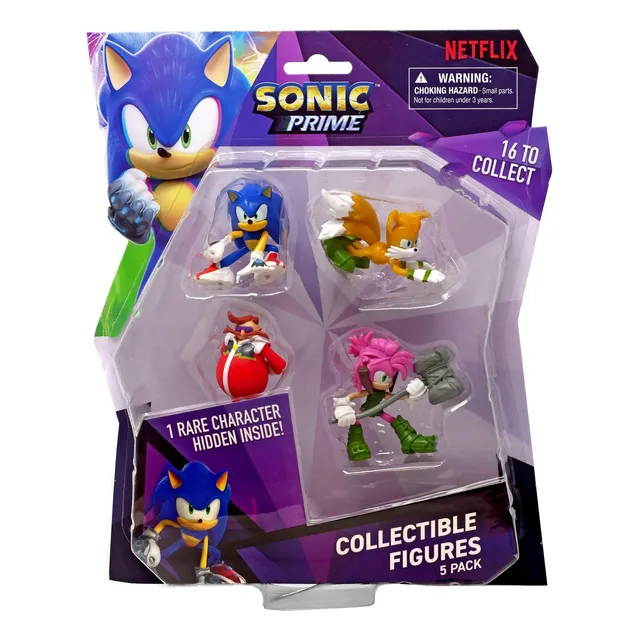 Sonic Prime Pakc De 5 Figuras «sonic-tails-rose»