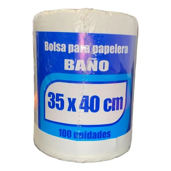 Bolsa De Residuos Papelera 35x40 - 100 Unidades