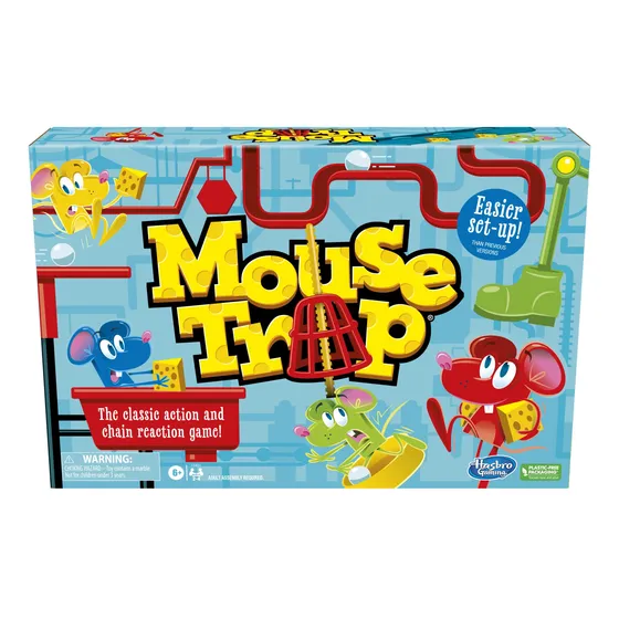 Juego De Mesa Hasbro Gaming Mouse Trap Kids 6+