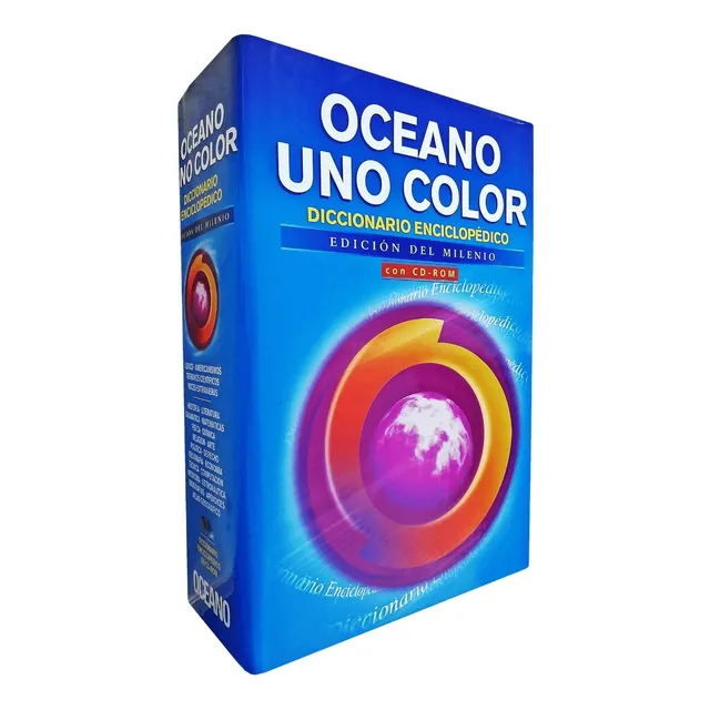 Diccionario Océano Uno A Color Edición  Premium 1t/cd