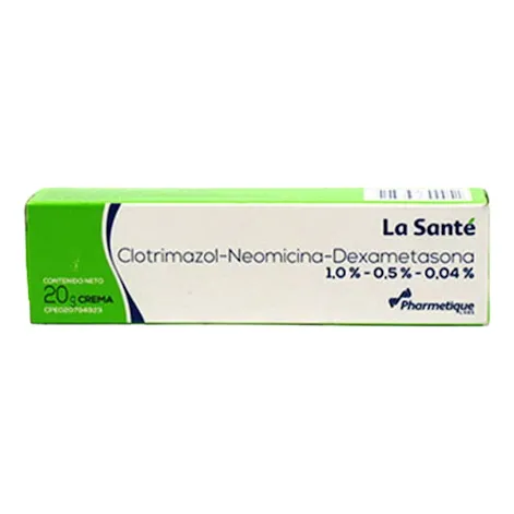 La Sante Clotrimazol Neomicina Dexametasona Crema 20g