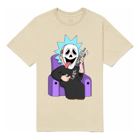 Camiseta Rick And Morty Camisa Básica Geek Animes