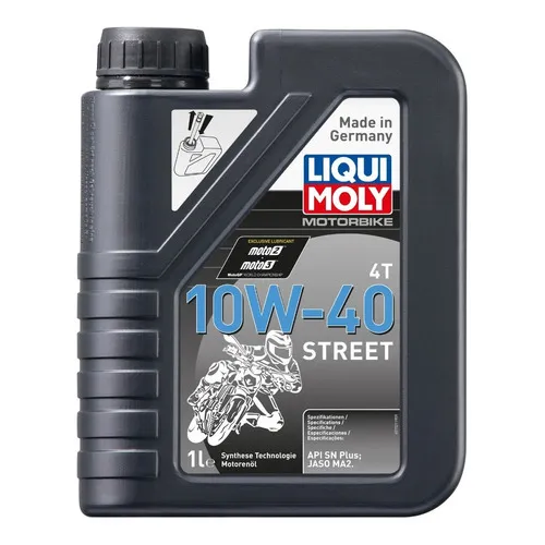 Aceite Liqui Moly Motorbike4t 10w40 Semi Sintético Street 1l