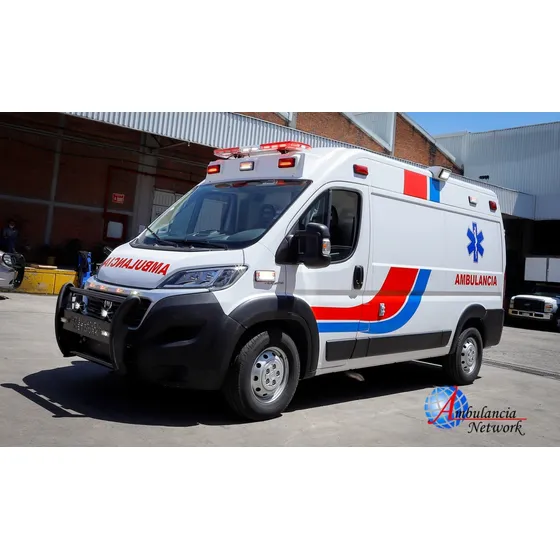 Ambulancia Nueva Fiat Ducato Año 2023 Equipada