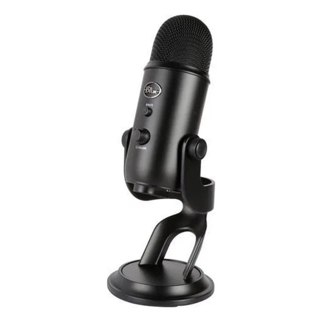 Micrófono Blue Yeti Condensador Omnidireccional color blackoutS