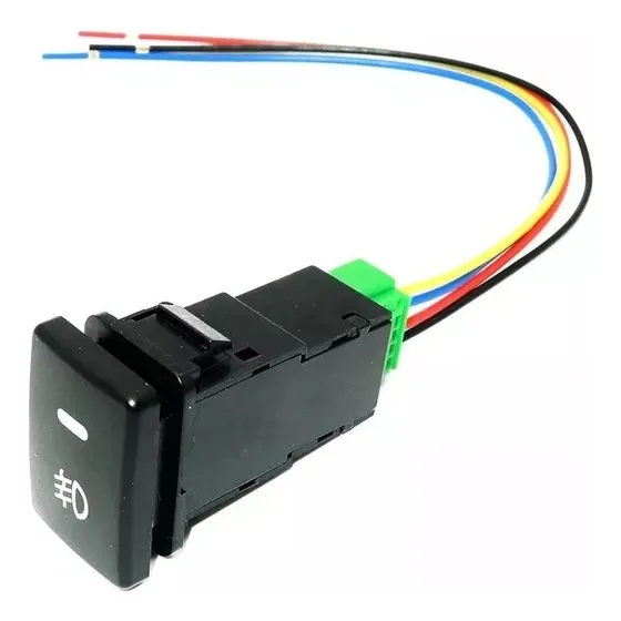 Botón Interruptor Faros Niebla Auxiliares Led Con Arnes
