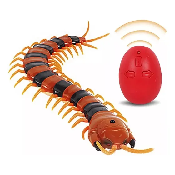 Mt Brinquedo Falso De Brincadeira De Inseto Centopéia Com