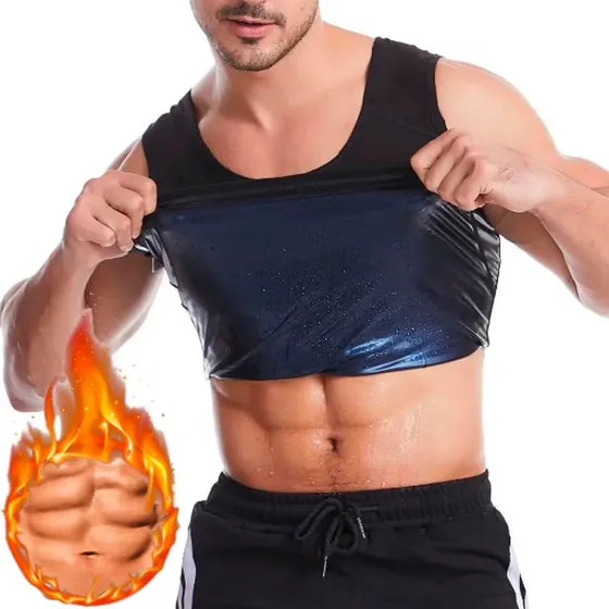 Chaleco Térmico Hombre Reductor Moldeador Postura Caballero