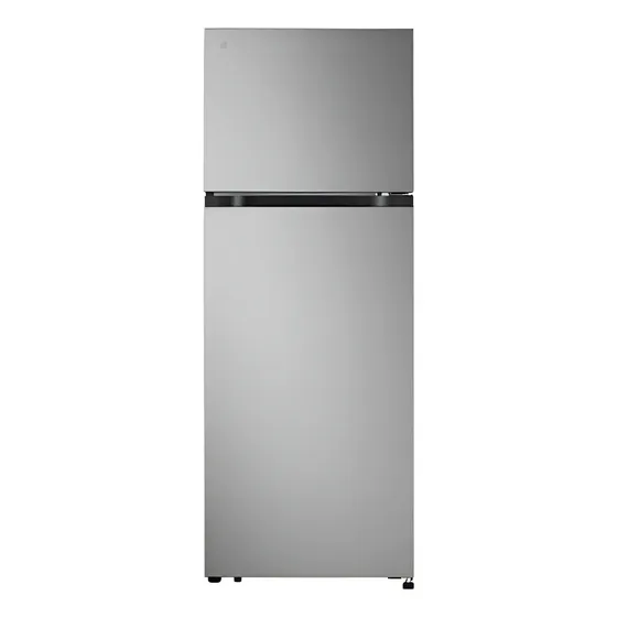 Refrigeradora inverter con freezer LG VT26BPY color plateado con capacidad de 264L | Cuotas sin interés