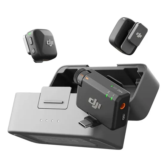 Micrófono Inalámbrico Dji Mic Mini Dos Transmisores Un Recep Negro | MercadoLibre
