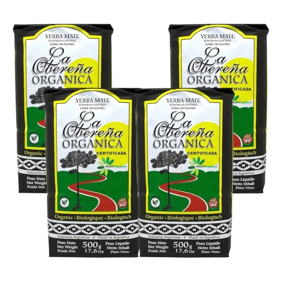 Yerba Mate Orgánica Obereña 500g