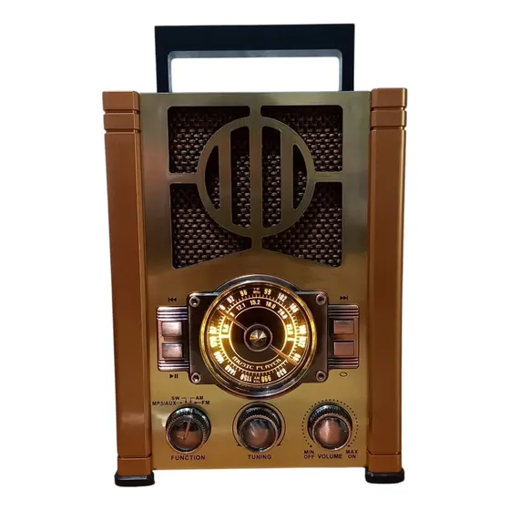 Bocina Retro Con Radio Am/ Fm Bluetooth Link Bits, Rd-250