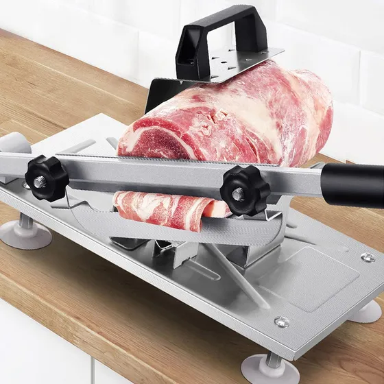 Cortador Carne Manual Para Hogar Mnssrn Pastel Año Congelada