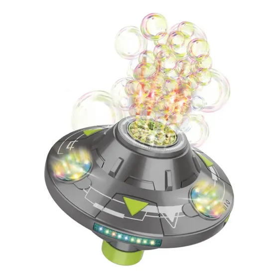 Burbujero Giratorio Automatico Con Luces Burbujas Recargable