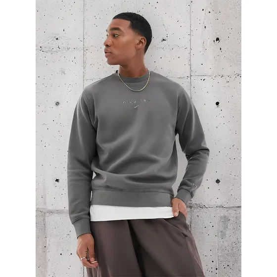 Nike Buzo Hombre Club Crew Washed Slim Dm5628-060