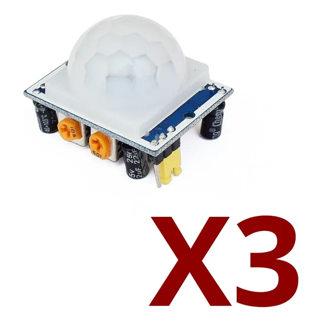 Sensor De Movimiento Pir Hc-sr501 Para Arduino X 03 Und
