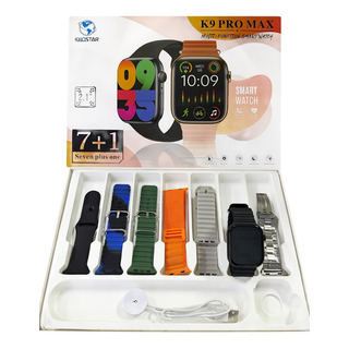 Relógio Smartwatch K9 Pro Max + 7 Pulseiras Relógio Smartwatch K9 Pro Max + 7 Pulseiras