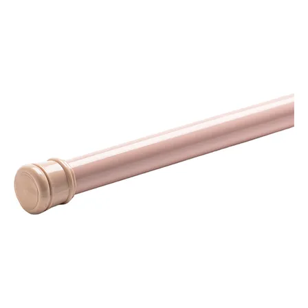 Barra Extensible Acero 110-200cms Cortina/ducha  De Colores