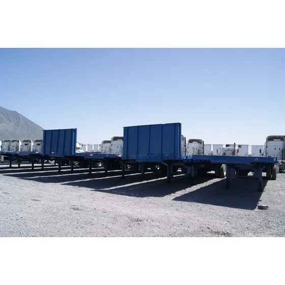 Remolque Plataforma Usada 40 Pies 2 Y 3 Ejes Marca Atro