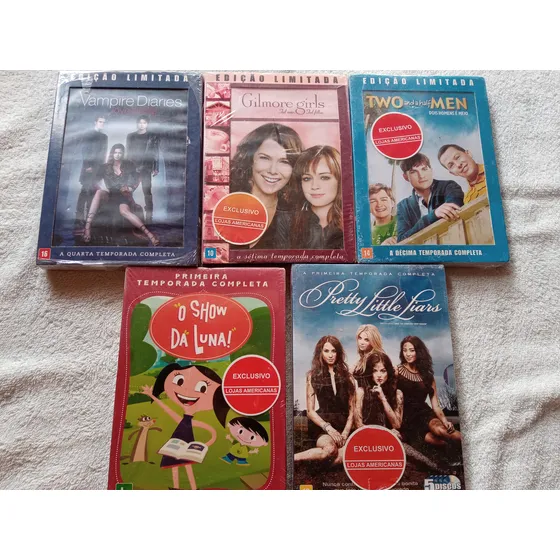 Dvds Lote Com 5 Filmes Lacrados Originais - Lote 06