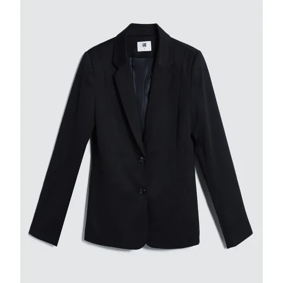 Blazer Para Mujer Marca Ostu Color Negro En Poliéster #4040