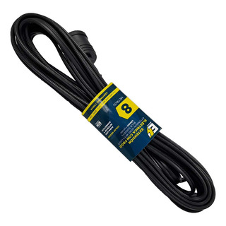 Extensión Electrica Con Socket Para Foco 8m Negro Interior Extensión Electrica Con Socket Para Foco 8m Negro Interior