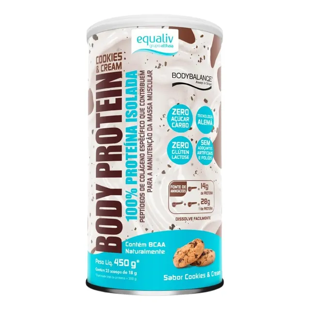 Body Protein Cookies Equaliv Whey Protein Bodybalance 
