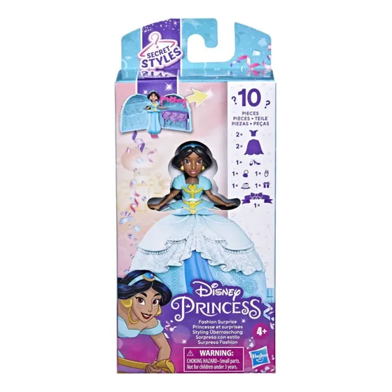 Princesa Disney Sorpresa Con Estilo Secreto 10 Piezas