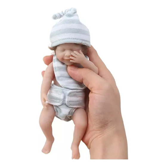 Mini Muñeca De Silicona Simulación De Juguete De 6 Pulgadas