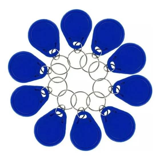 Llavero Mifare Memoria 1kb Frecuencia 13.56 Mhz 10 Unidades