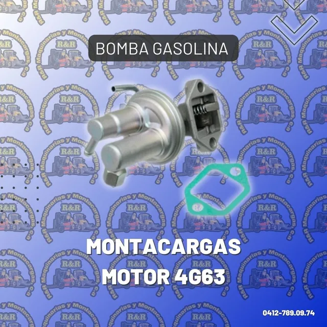 Bomba Gasolina Montacargas Motor 4g63