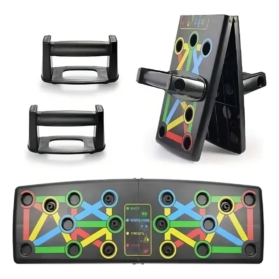 Barra Ejercicios Barras Paralelas Calistenia Barra Push Up Color Negro