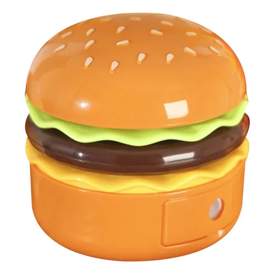 Bnb Lámpara De Mesa Led Recargable Hamburger, Lámpara De