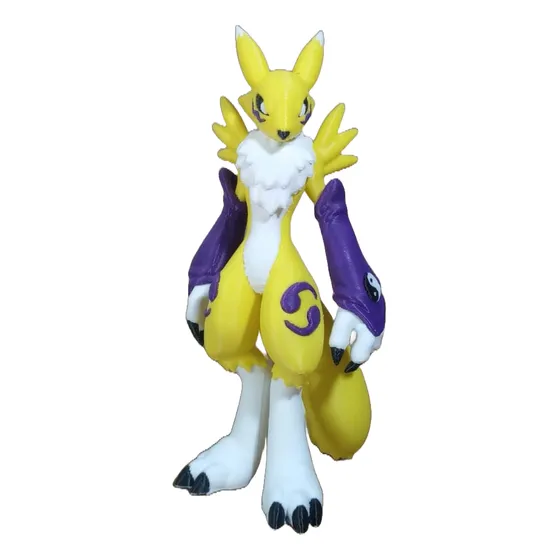 Figura Renamon Digimon Tamers Impresion 3d Pla