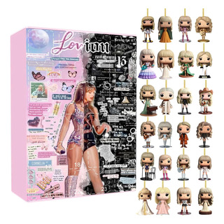 Calendario De Adviento Navideño Taylor Blind Box De 24 Días, Calendario De Adviento Navideño Taylor Blind Box De 24 Días,