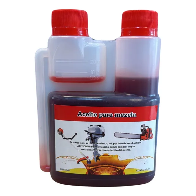 Aceite Para Mezcla 350cc P/motosierra Y Desmalezador - Sc -