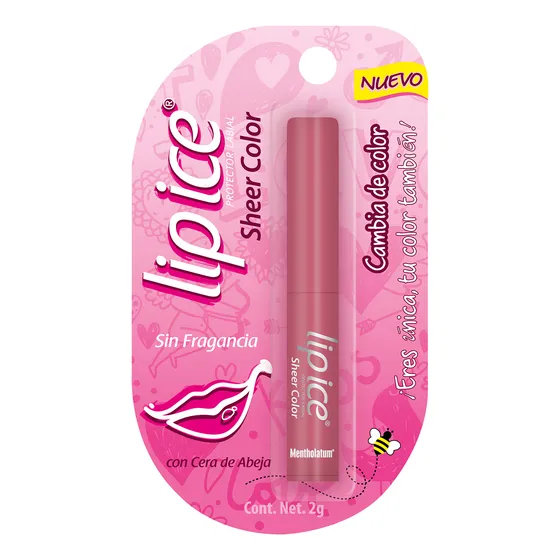 Lip Ice Sheer Color Fresa Sin Fragancia